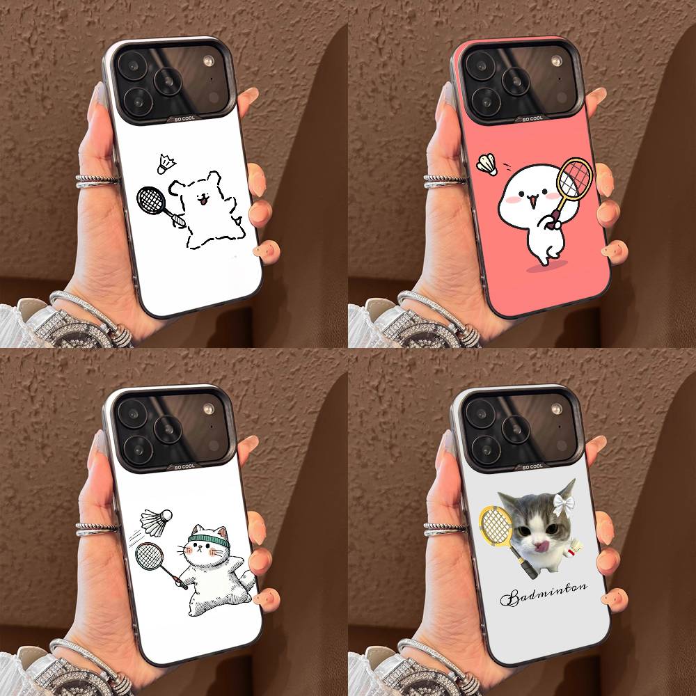 Badminton Cartoon Phone Case F - Badminton Quotes 评论和价格